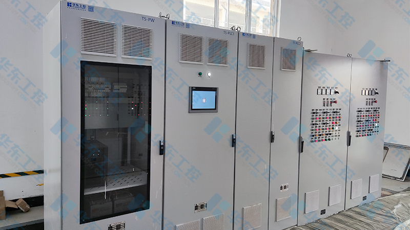 華東工控-污水處理廠施工現(xiàn)場(chǎng)