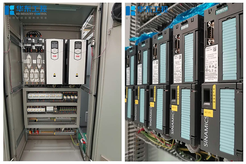 華東工控-變頻柜柜內(nèi)細節(jié)