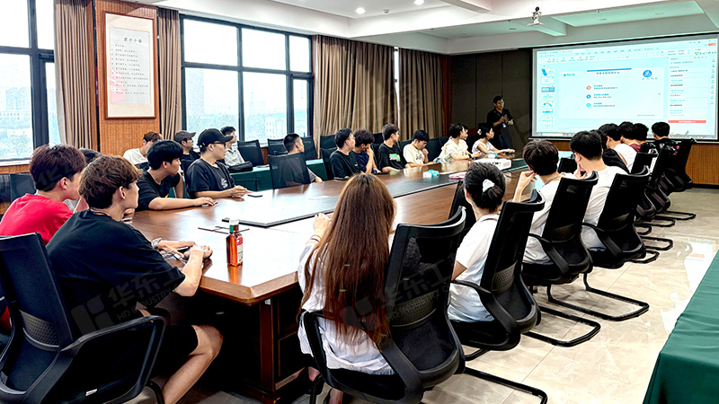 深化校企合作，華東工控迎來鄭州經貿學院智慧制造學院學子實習