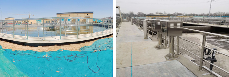 西平縣第三污水處理廠現(xiàn)場